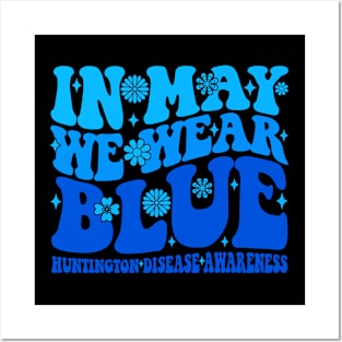 Huntington's Disease Awareness Groovy Posters and Art